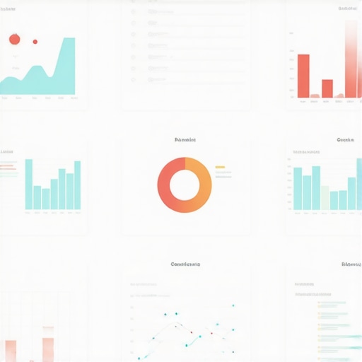 Digital marketer analyzing local SEO performance with graphs and heatmaps