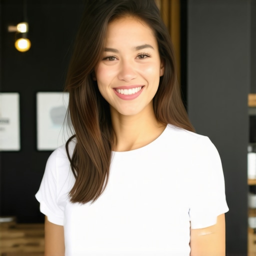 Engaged Local Business Owner Local business owner interacting with customers online and managing reviews.