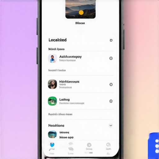 Mobile-Optimized Search Snippets Mobile search results page showcasing enhanced snippets with localized icons and calls-to-action.