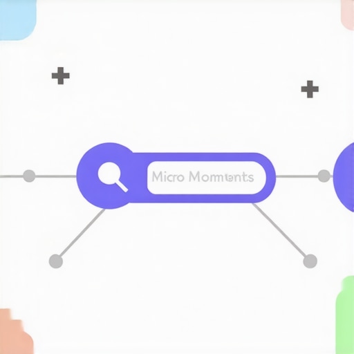 Micro-Moments in Local Search Engagement Diagram showing stages of micro-moments and corresponding engagement tactics in local SEO.