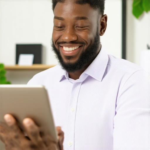 Business owner responding to reviews and managing social media engagement