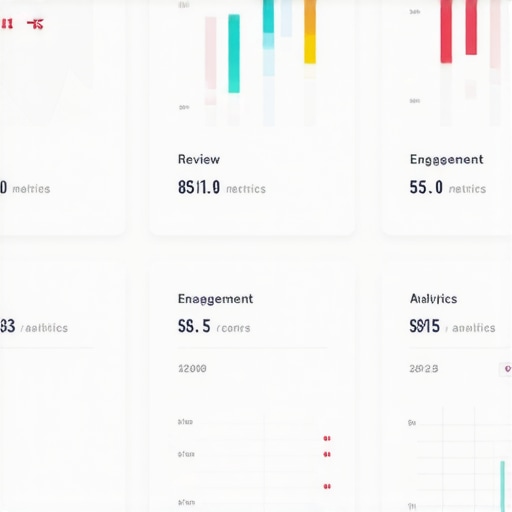 Engagement Monitoring Dashboard Screenshot of a dashboard displaying local SEO engagement metrics and analytics