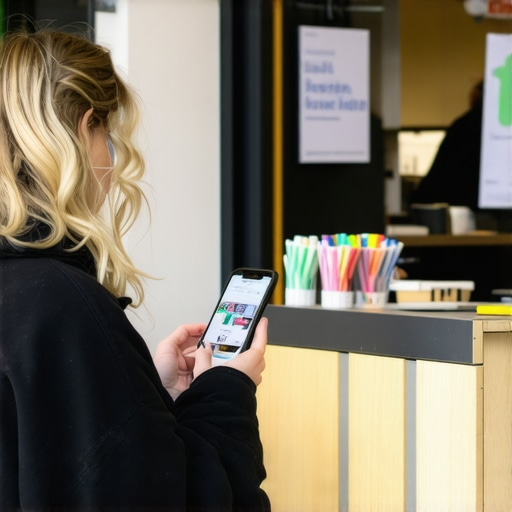 A business owner responding to customer reviews and prompting engagement