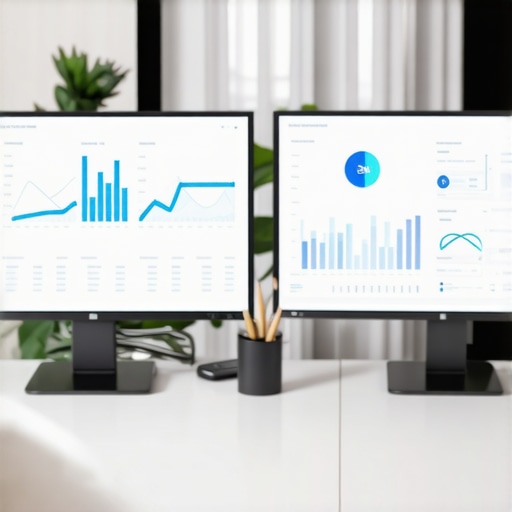 Modern SEO analytics workspace showcasing call and review tracking.