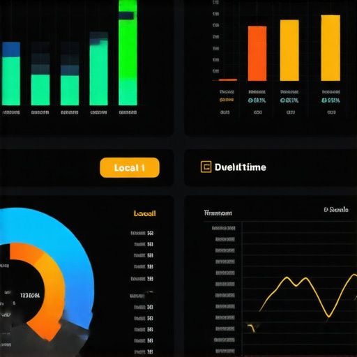 Engagement Metrics Dashboard for Local SEO Screenshot of a dashboard showing local SEO engagement signals including clicks, calls, and user interactions.