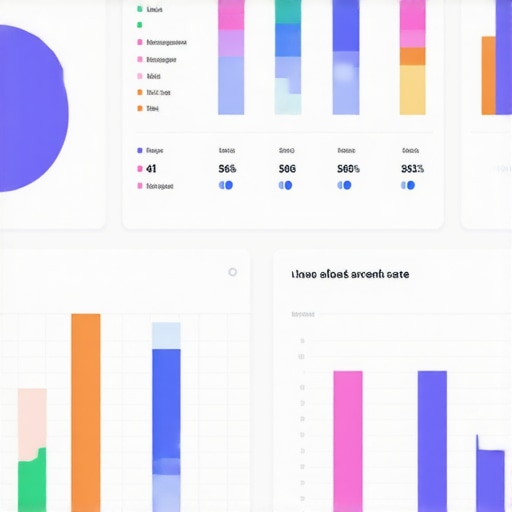 SEO Dashboard Monitoring Local Rankings and Engagement Screenshot of a comprehensive local SEO dashboard tracking rankings, clicks, and engagement metrics.