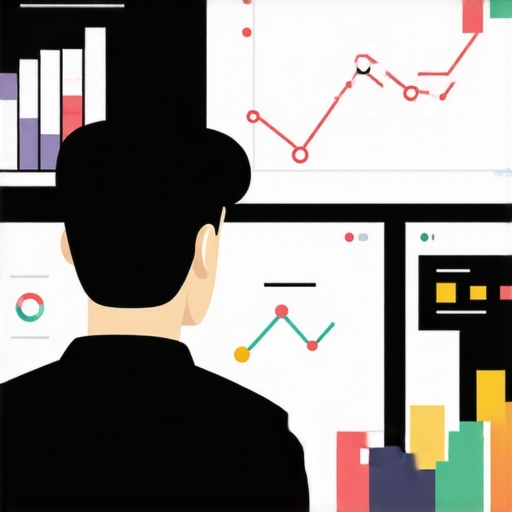 Person reviewing heatmap and website analytics for local SEO improvements