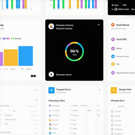 Screenshot of a local SEO analytics dashboard showing engagement metrics and ghosting error alerts.