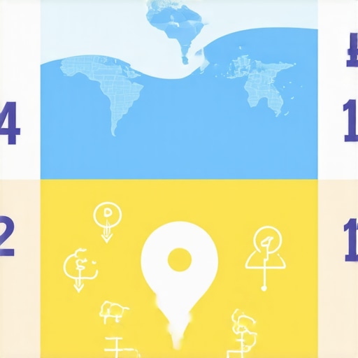 Flowchart illustrating actionable steps for improving map interactions to boost local rankings